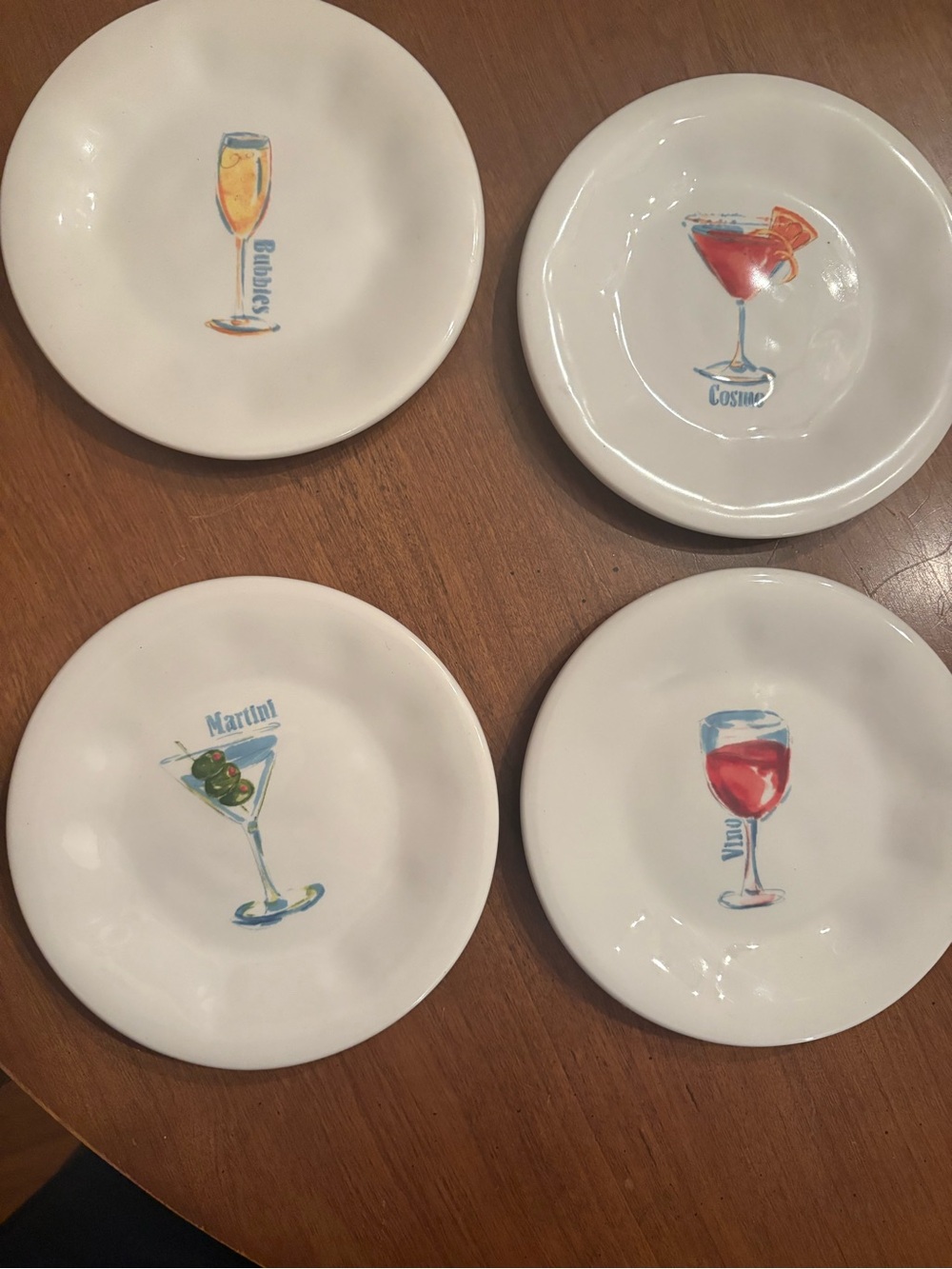 Pier 1 Imports Cocktail Appetizer Plates